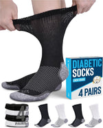 Doctor's Select(R) Diabetic Socks for Men and Women - Non-Binding Neuropathy Socks for Diabetics Men | Non Grip & Grip Socks - Image 9