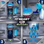 MrBeast Lab collectible panther figure in dynamic pose