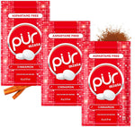 PUR Spearmint Mints pack of two tins displaying dietary labels