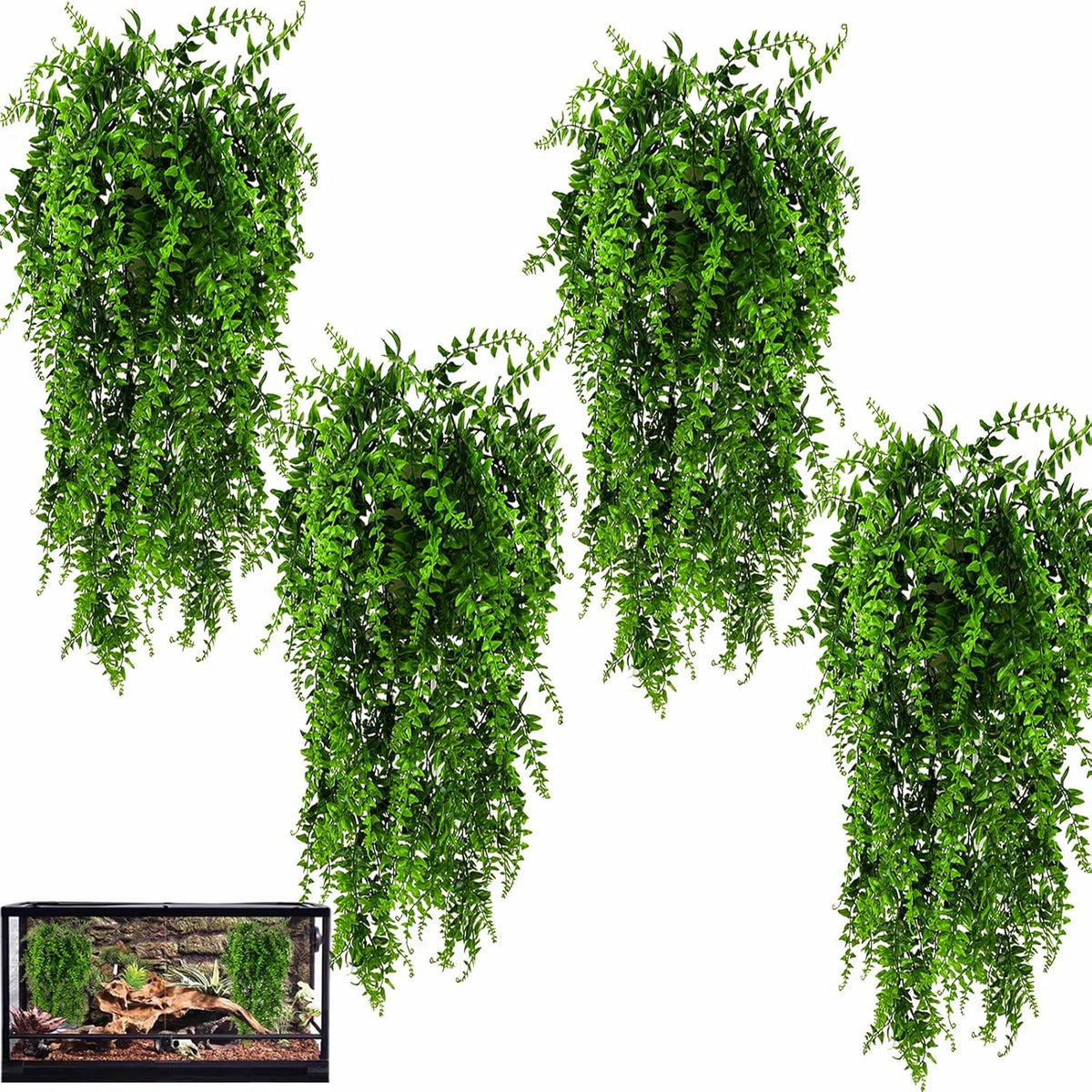 Safe non-toxic habitat decorations for snakes and lizards