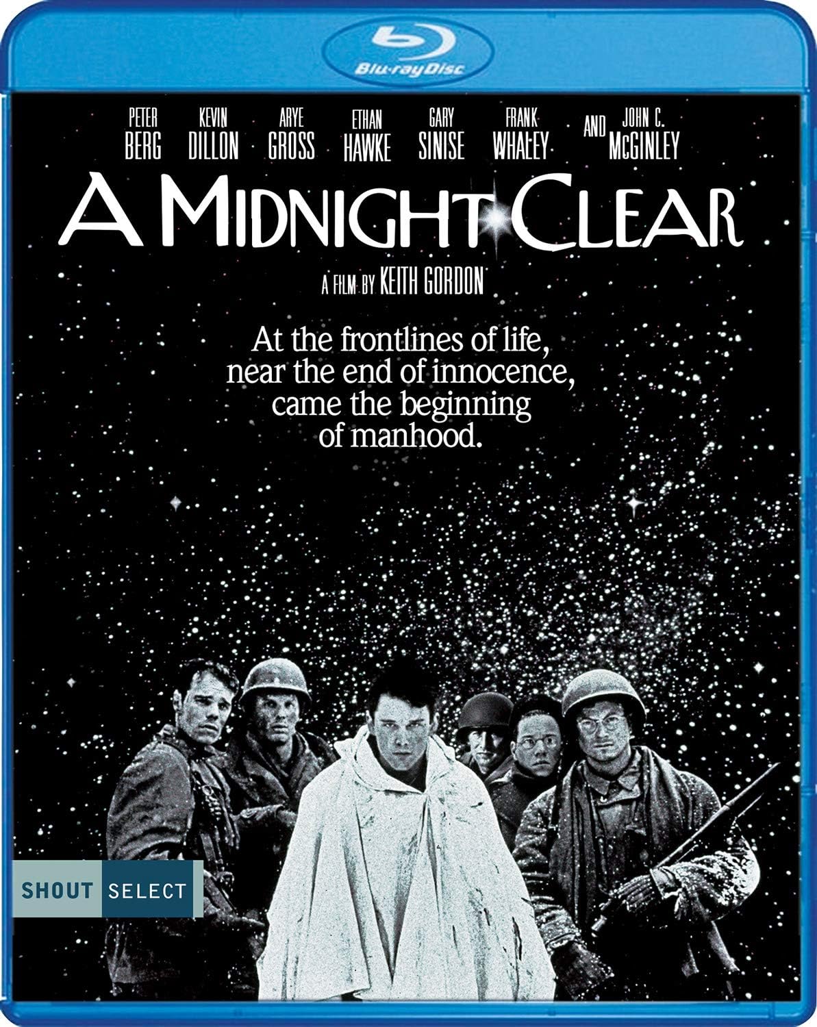 A Midnight Clear 1992 Blu ray case back cover details and special features