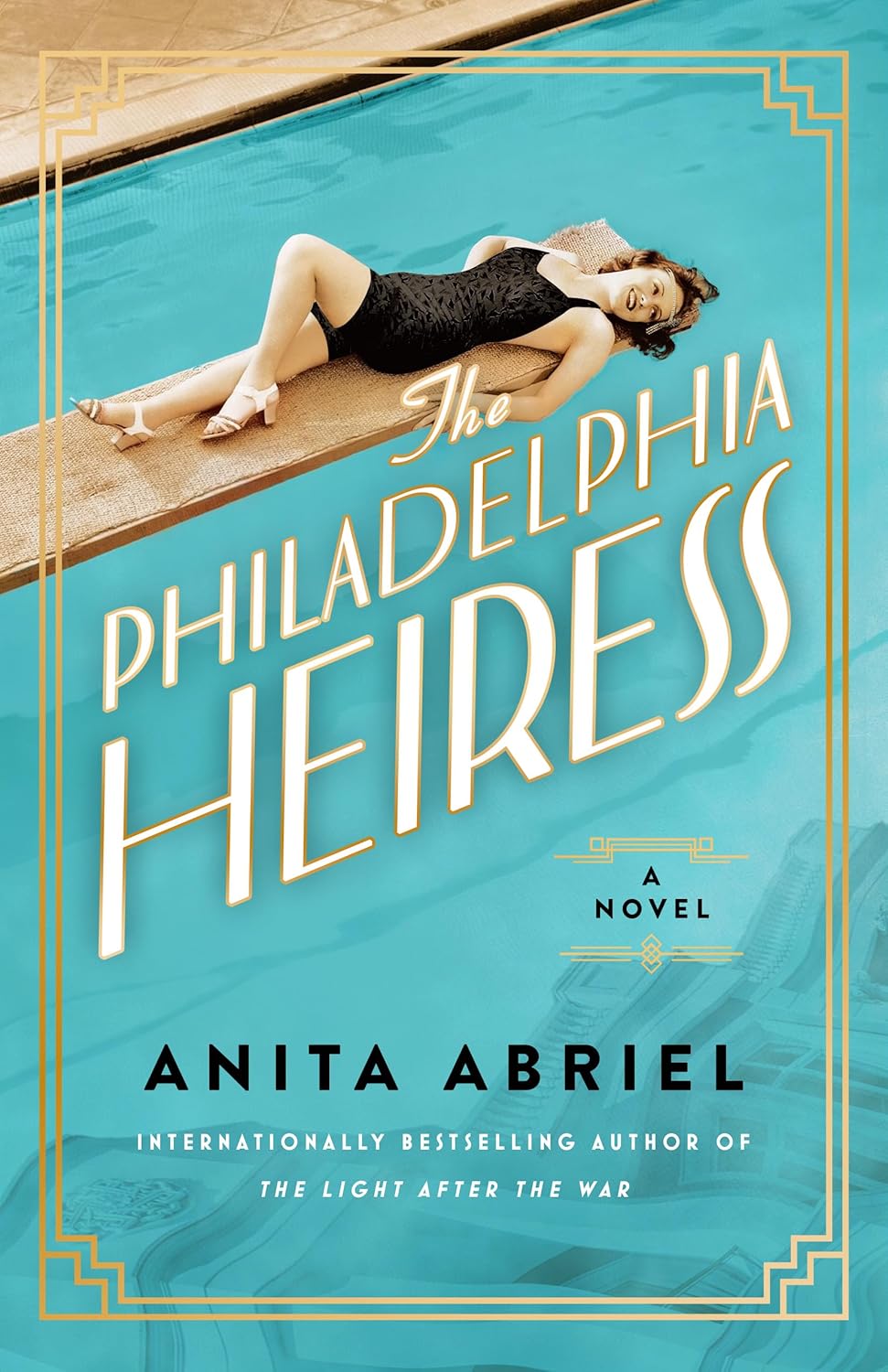 Anita Abriel The Philadelphia Heiress novel front cover book