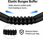 Retractable dog seat belt for vehicle travel