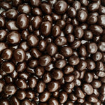 Premium coffee candy pieces displayed in a glass dessert bowl