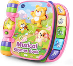 VTech Musical Rhymes Book Red packaging and educational toy features