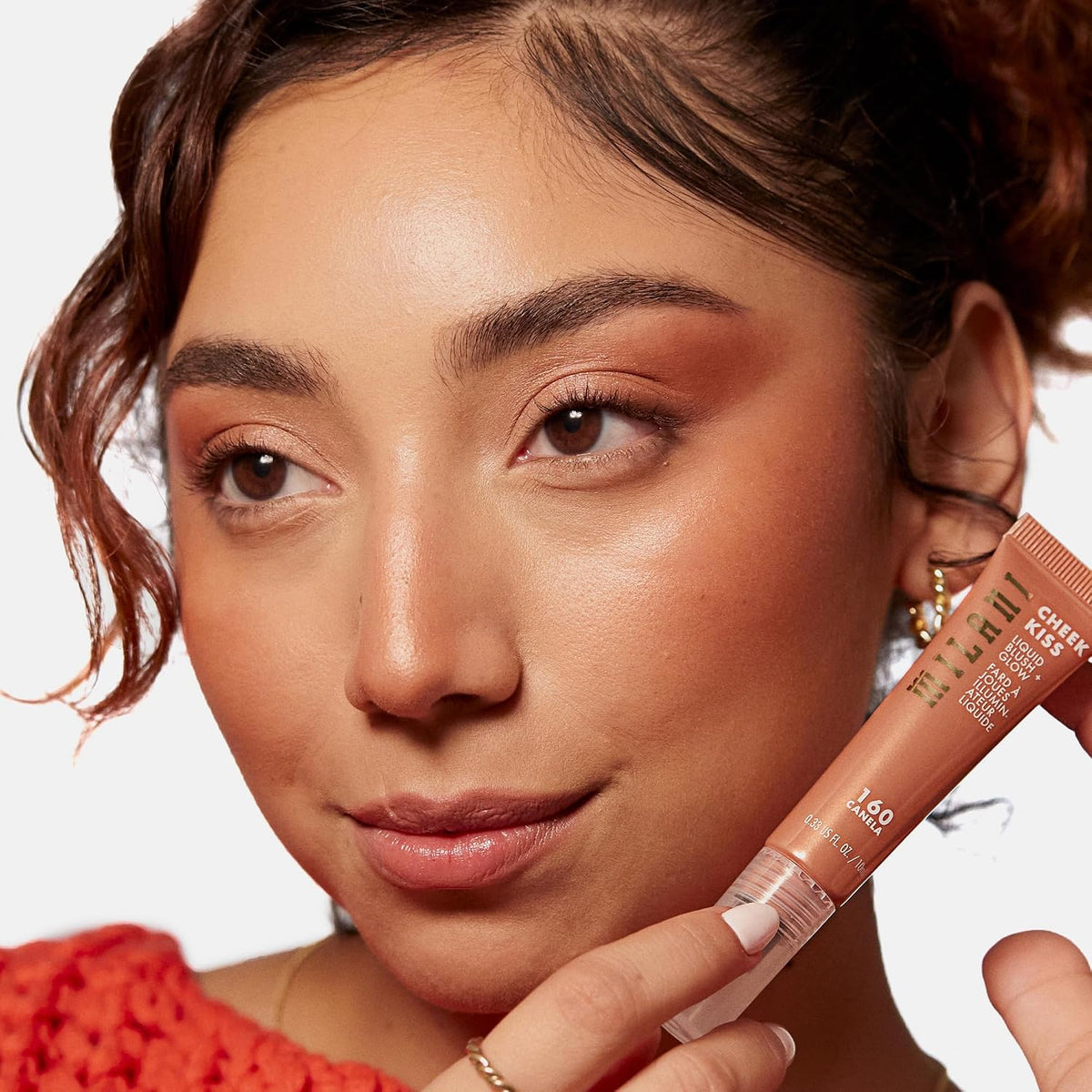 Milani Cheek Kiss Liquid Blush packaging showing twist-lock cap