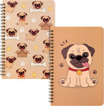 Xqumoi a5 notebook opened flat showing ruled lines