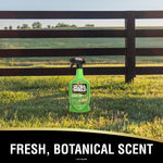 Absorbine green formula botanical insect shield spray bottle for pet grooming