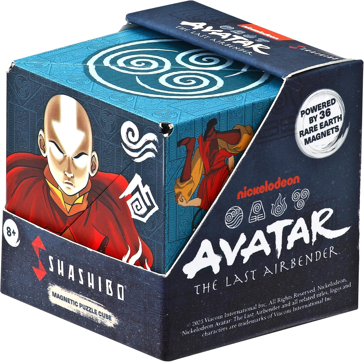 Shashibo Avatar Air magnetic shape shifting puzzle cube front view