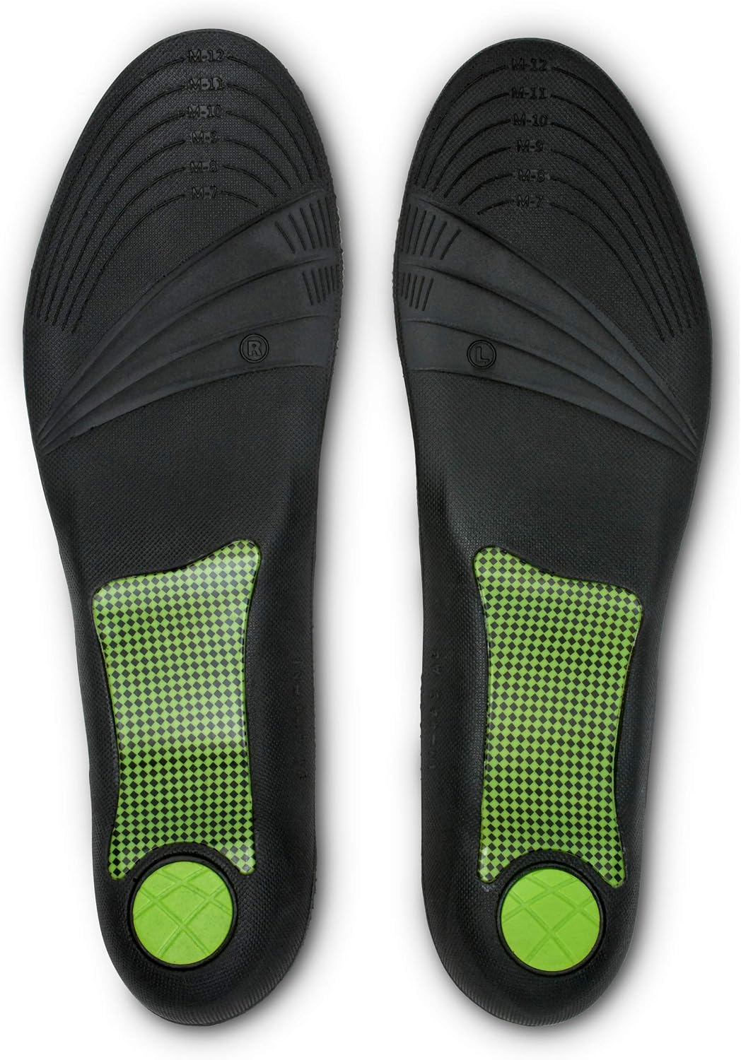 Sof Sole shoe insert trim lines for customized sizing