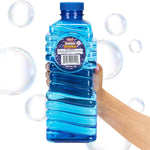 Kidzlane Bubble Solution Refill front view of the sixty eight ounce blue bottle