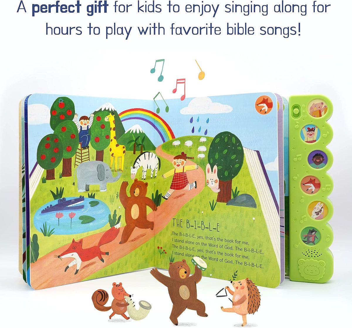 Sing Along With Jesus sound book back cover details