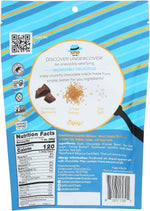 Undercover Snacks 3 Ounce dark chocolate quinoa crisp pouch
