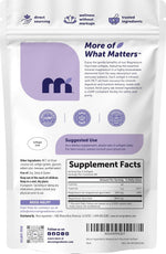 Micro Ingredients magnesium glycinate non-GMO and gluten-free certification icons