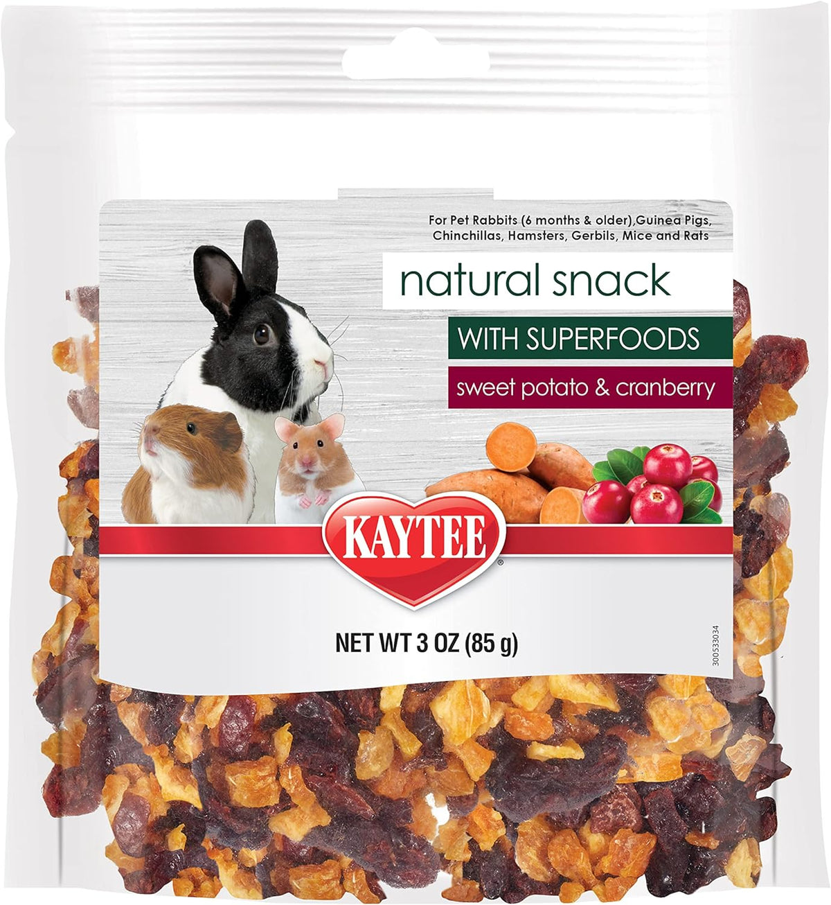 Kaytee small animal healthy toppings food mix for hamsters and pocket pets