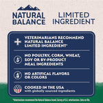 Natural Balance lamb and brown rice puppy food ingredient list