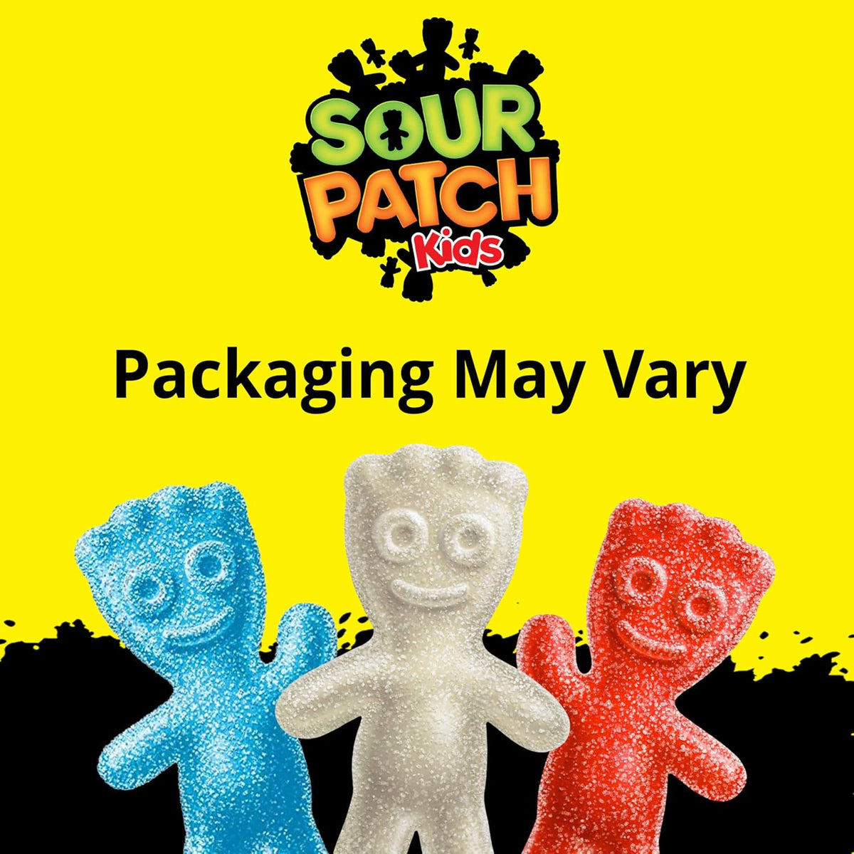 Redberry lemon and blue raspberry flavored soft gummy candies