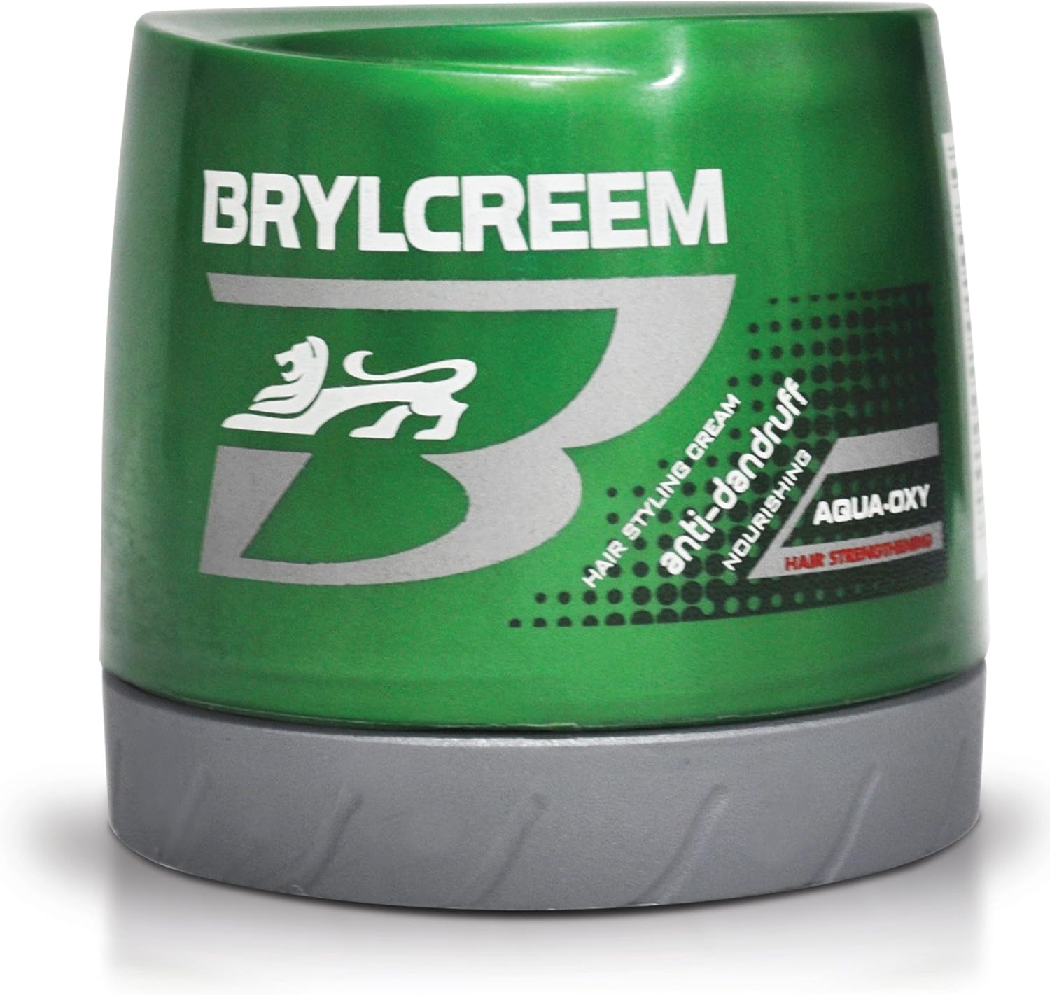 Brylcreem Aqua-Oxy Anti-Dandruff Hair Cream front view packaging
