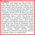 API Betta Food side profile of container branding and instructions