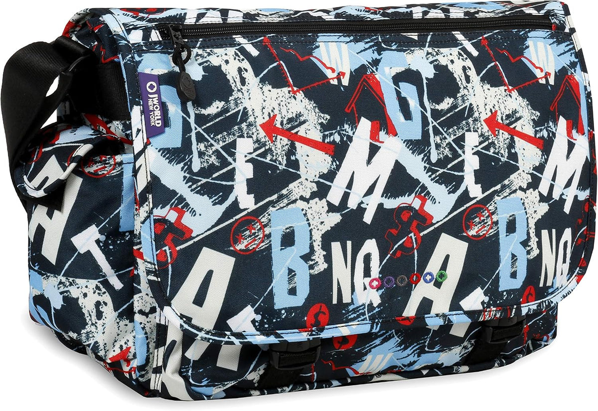 J World New York Terry Messenger Bag for Women Girls School Kids - Image 10