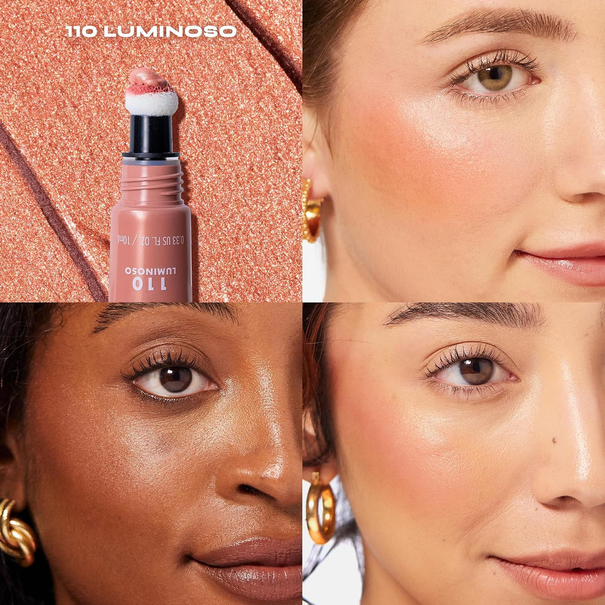 Milani Cheek Kiss Liquid Blush cushion applicator detail