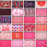 Abbylike 24 Pieces Valentine Day Makeup Bags front view