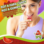Authentic Mexican Zandiitas spicy watermelon candy pieces