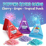 Funtasty brand popping rock candy party pack