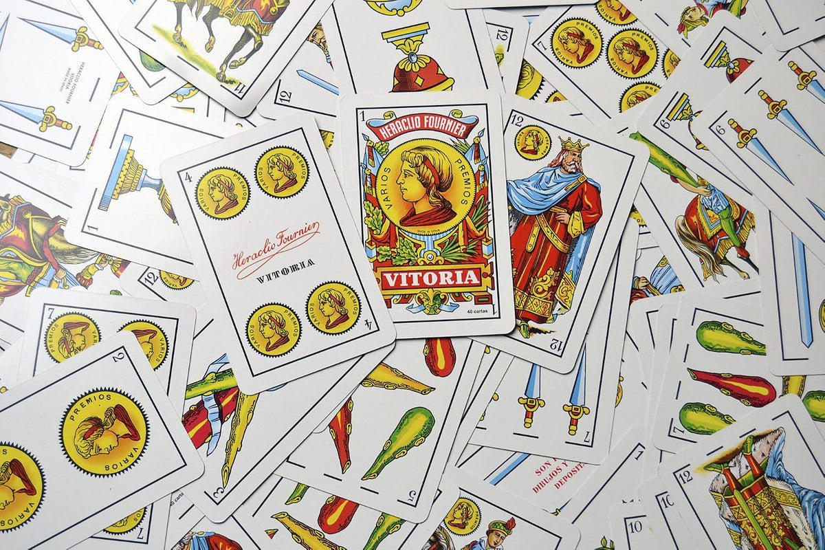 Fournier Spanish playing cards box and complete card set