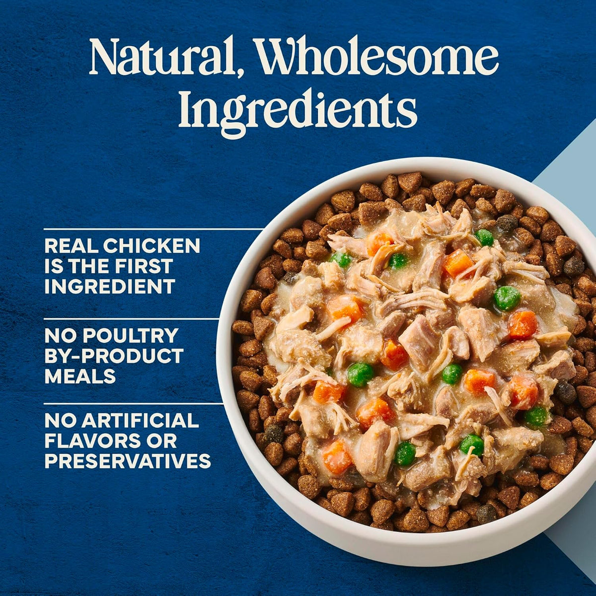 Blue Buffalo fresh dog food texture detail