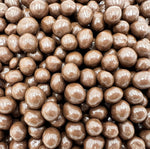 LaetaFood milk chocolate covered espresso coffee beans candy front view premium grocery snack.