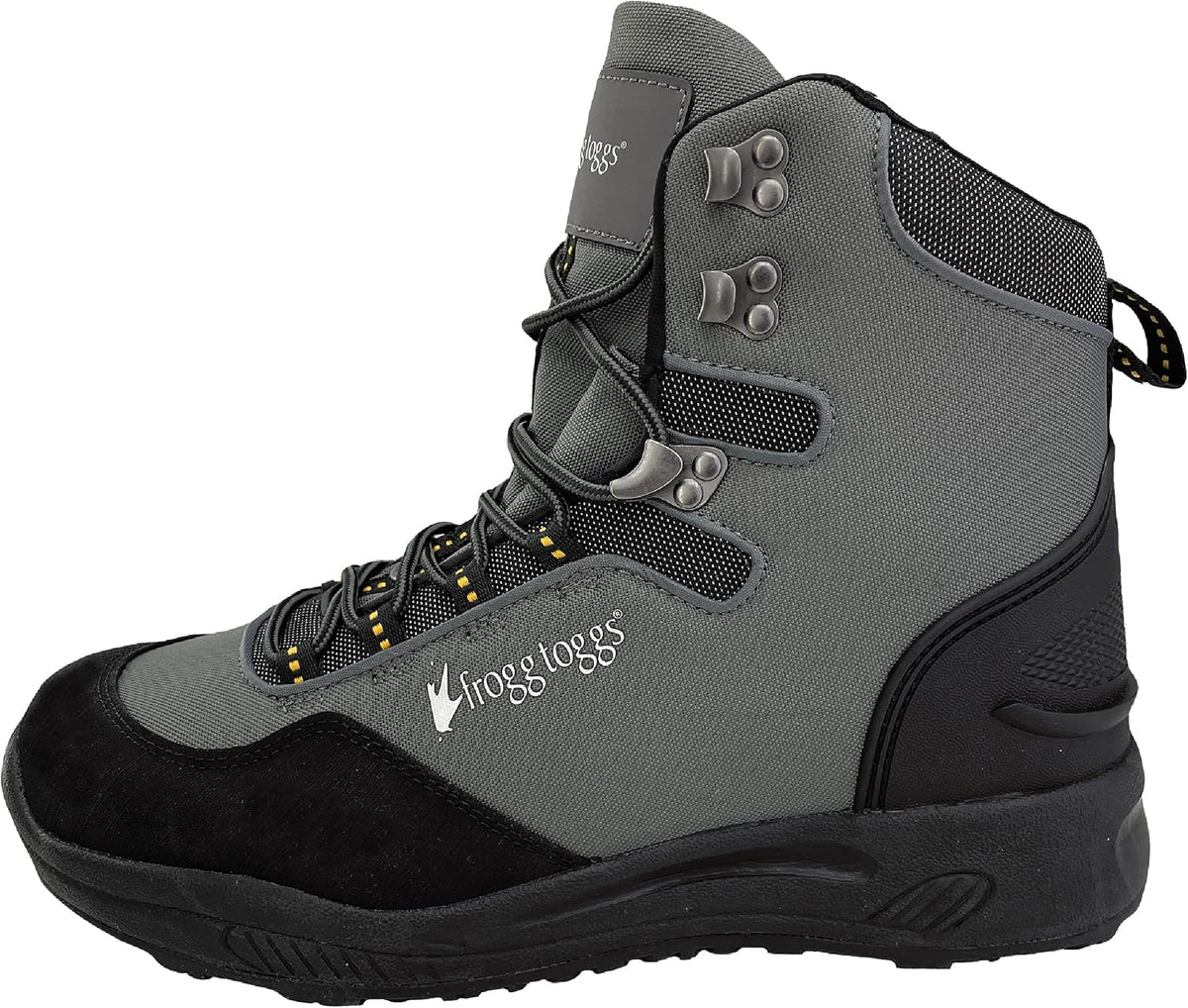 Frogg Toggs men deep current wading boot lifestyle action shot
