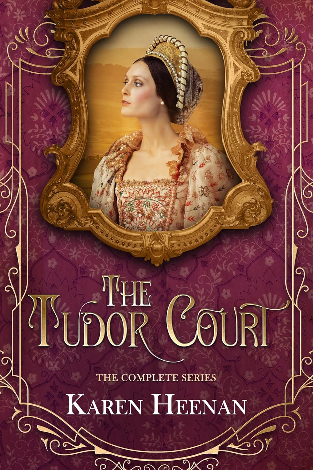 Karen Heenan The Tudor Court The Complete Series front view digital book cover display