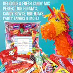 USA imported two pound fun size pinata candy assortment for birthday parties