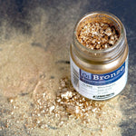 Schmincke metallic silver pigment jar label close up