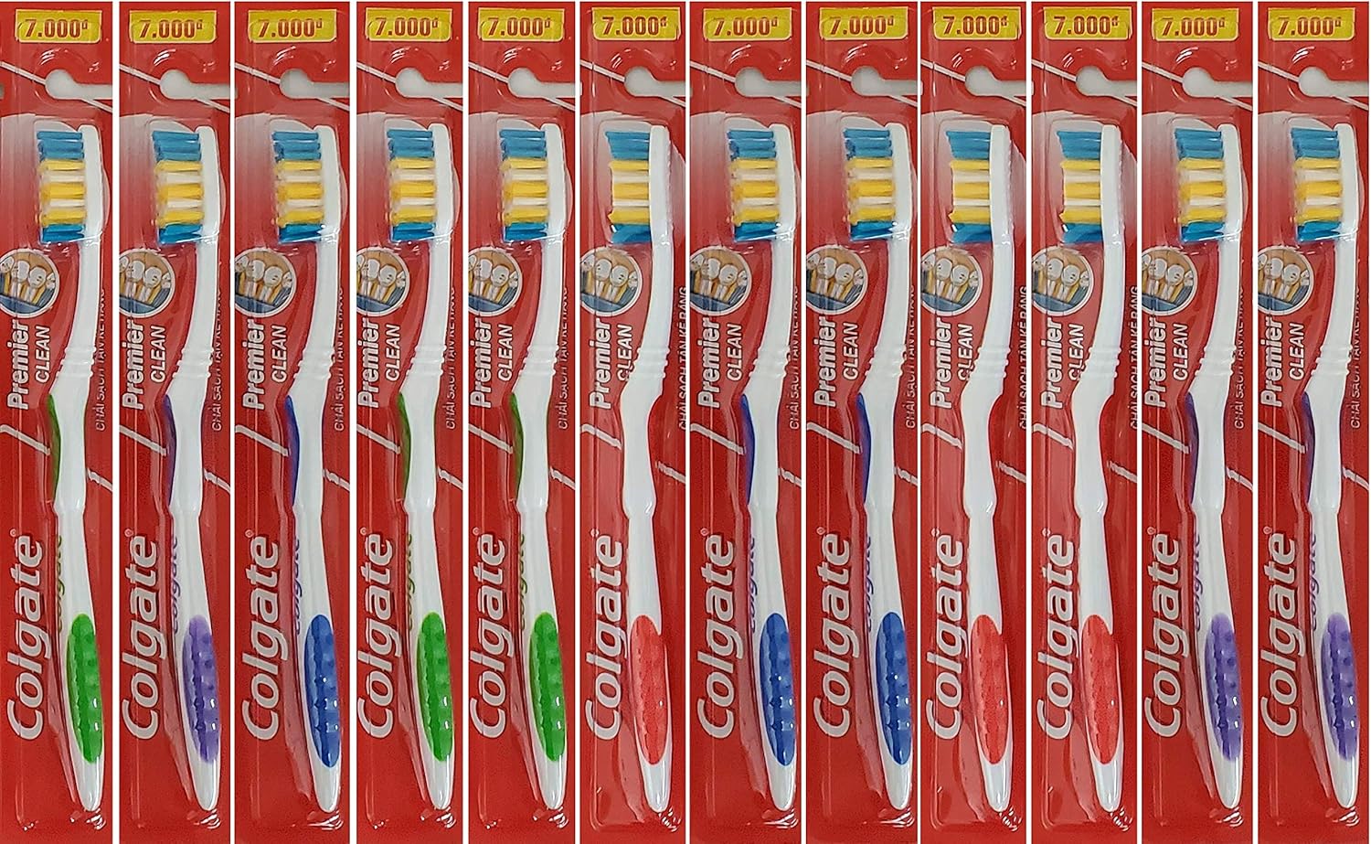 Colgate Toothbrushes Premier Extra Clean(12 Toothbrushes) - Image 1