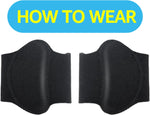 HiRui arch support braces packaging contents showing the left and right foot pair.