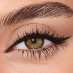 Charlotte Tilbury eyeliner pencil with cap removed showing tip