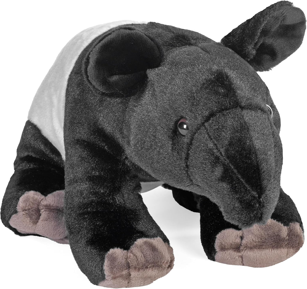 Wild Republic tapir plush stuffed animal front view