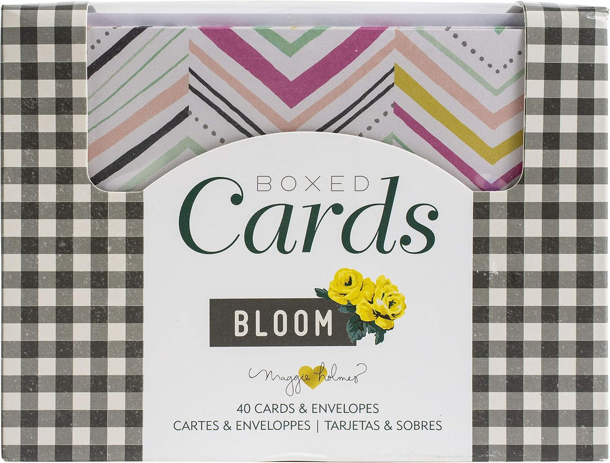 Maggie Holmes Blank Greeting Cards and Envelopes, 40pk - A2 Envelopes with Assorted Cards for All Occasions and Thank You Notes - 10 Unique Designs, Round Trip - Image 9