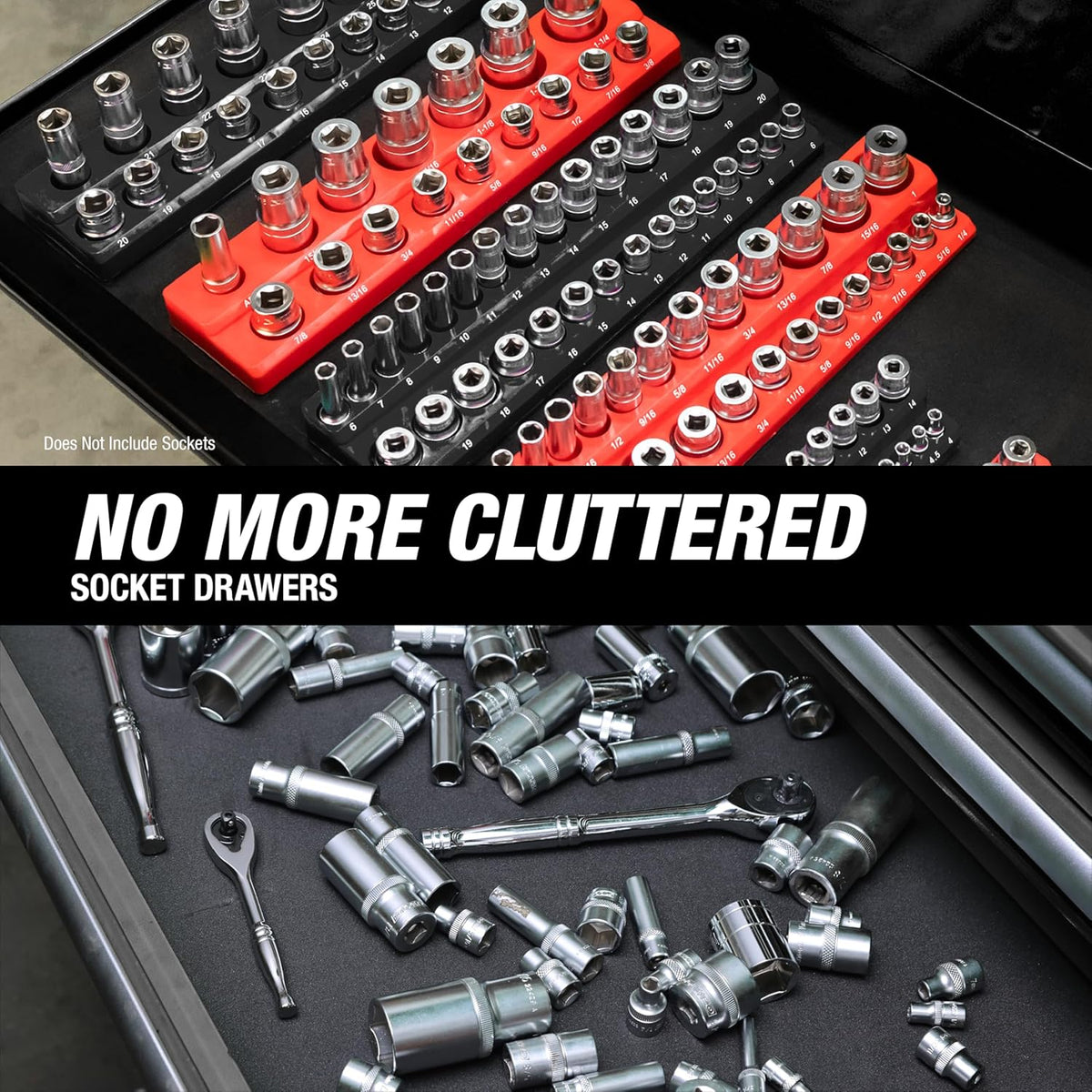 Full packaging and complete 3 piece set of OEMTOOLS 22487 organizers