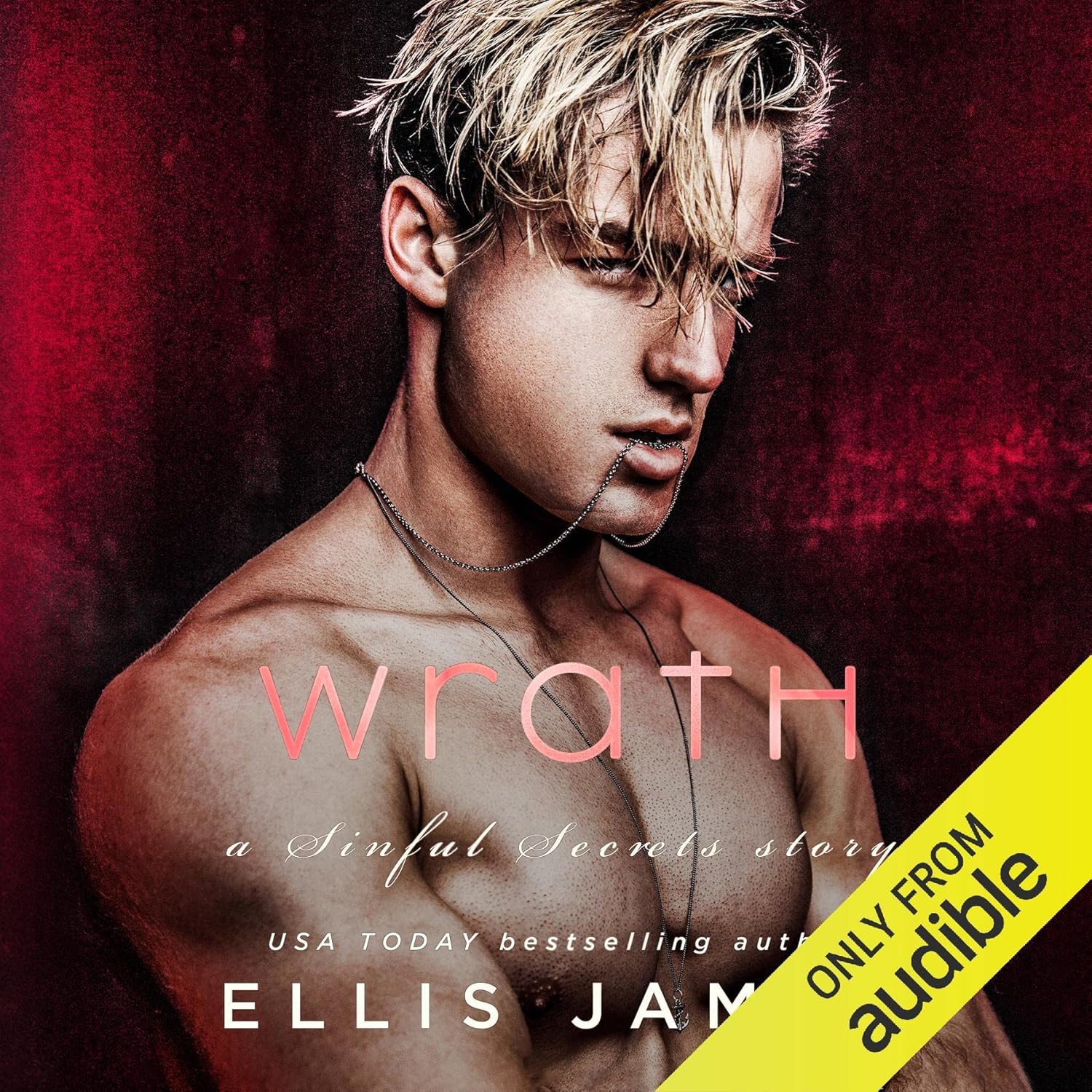 Ellis James Wrath MM Sports Romance book cover featuring the title text and dramatic artwork