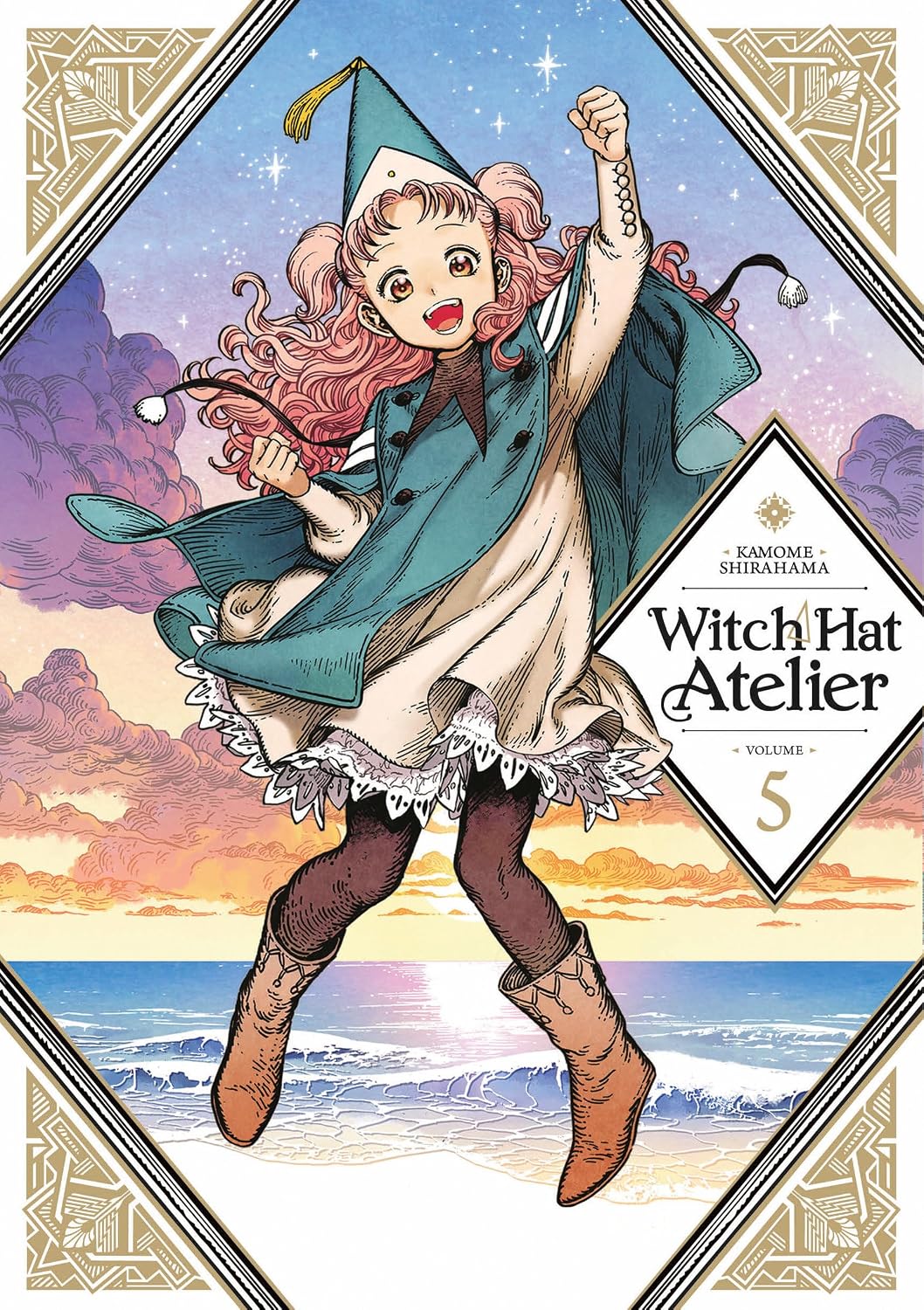Kamome Shirahama Witch Hat Atelier Volume 5 Manga Paperback Front View English Edition