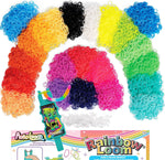 Rainbow Loom AutoLoom Refill Mega Pack front view showcasing the neon rubber bands kit.