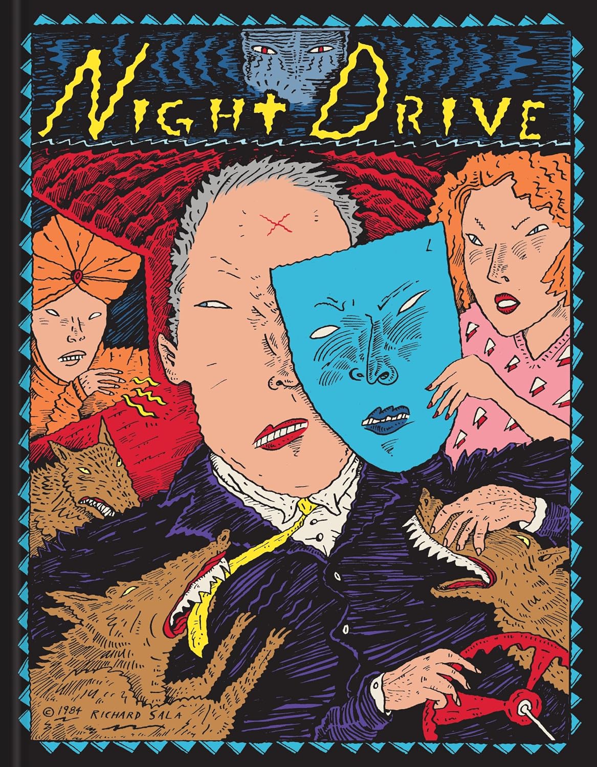 Richard Sala Night Drive hardcover book front view bestseller
