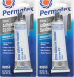 Permatex waterproof silicone sealant packaging layout for retail display