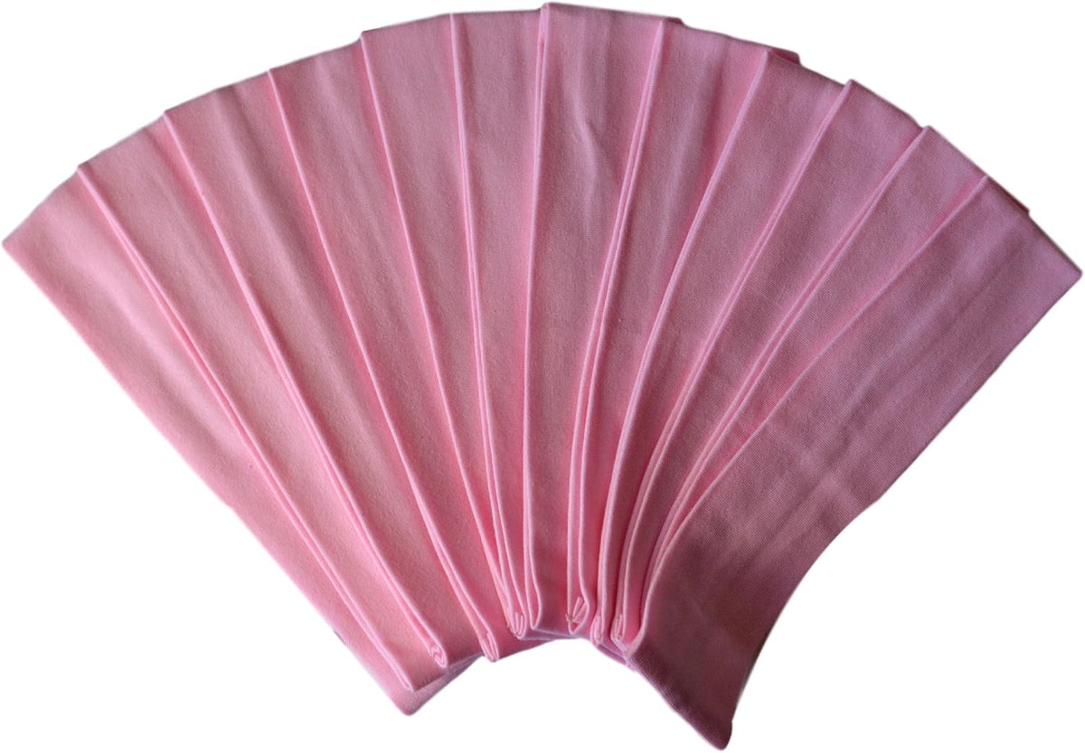 1 DOZEN 2 Inch Wide Cotton Stretch Headbands (Official Funny Girl Maroon) - Image 11
