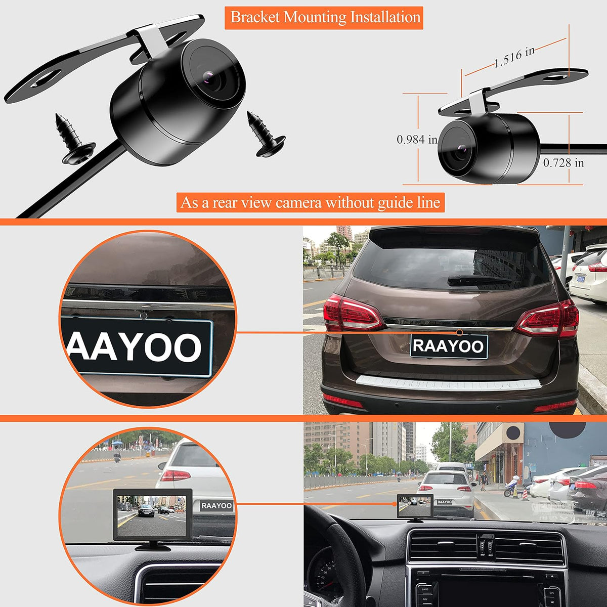 RAAYOO universal camera package contents display