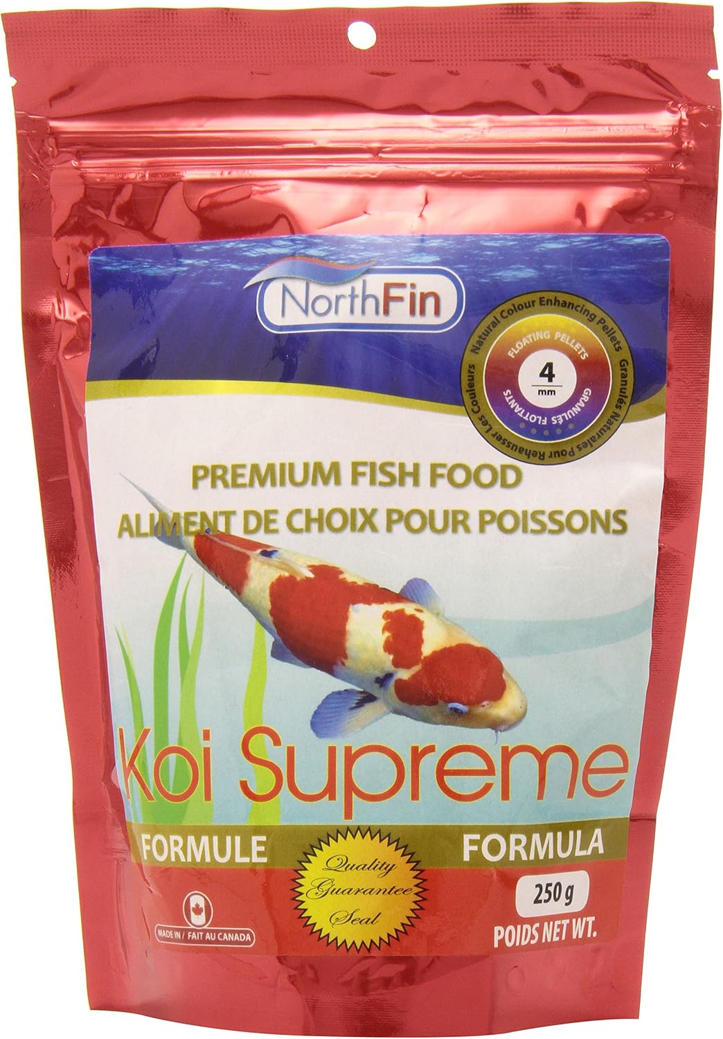 Northfin Australia Koi Supreme front view package container