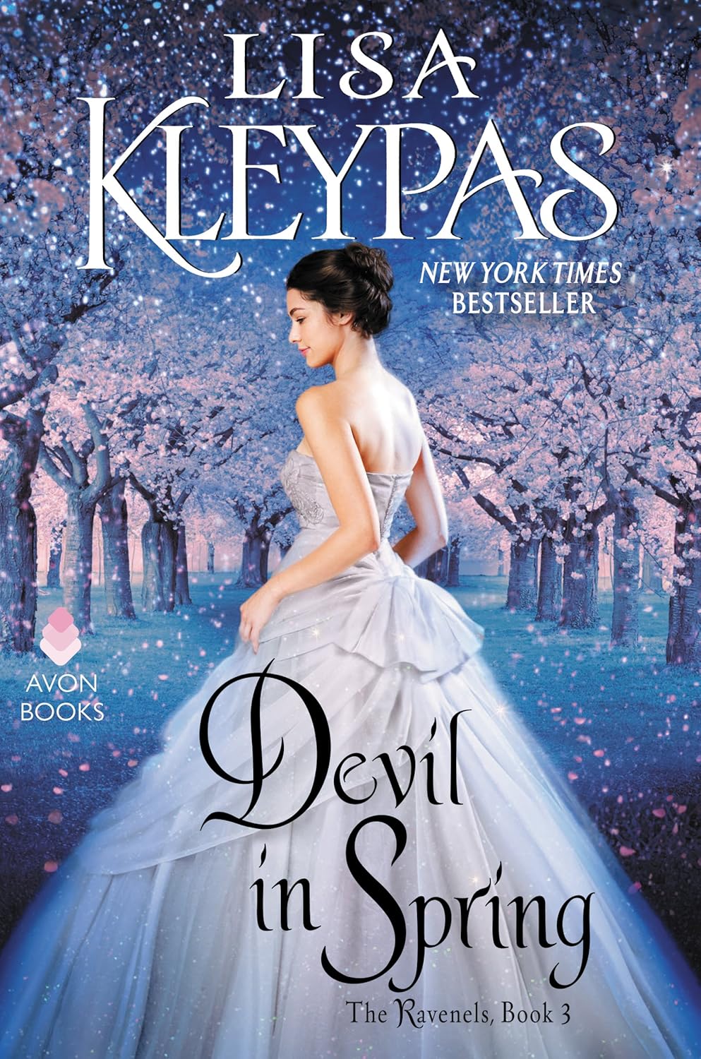 Lisa Kleypas Devil in Spring mass market paperback book front cover view